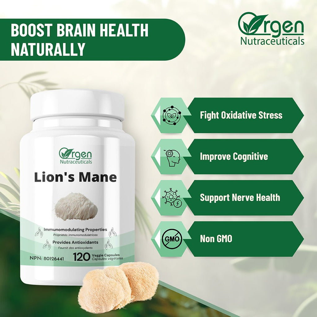 Lion’s Mane - Orgen Nutraceuticals